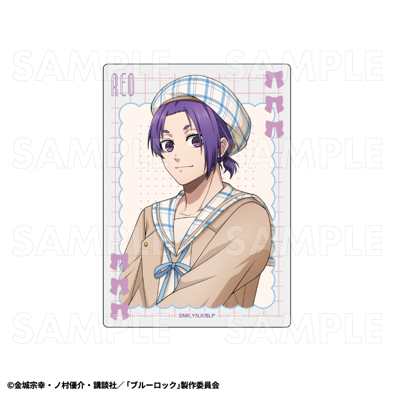 【2026年8月下旬発売】TVアニメ『ブルーロック』　トレーディングアクリルカード　チェックセーラーStyle（全7種）