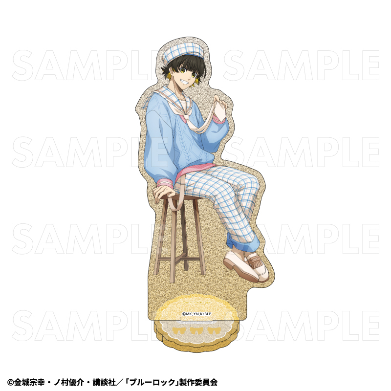 【2026年8月下旬発売】TVアニメ『ブルーロック』　グリッターアクリルスタンド　チェックセーラーStyle（全7種）