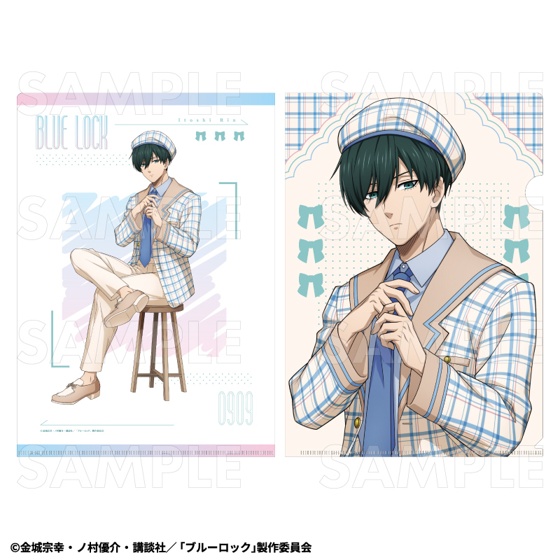 【2026年8月下旬発売】TVアニメ『ブルーロック』　クリアファイル　チェックセーラーStyle（全7種）