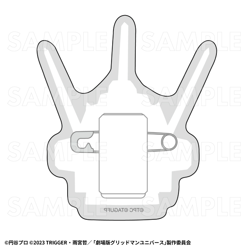 【2026年8月下旬発売】「ULTRAMAN×GRIDMAN」トレーディングアクリルバッジ(全5種)