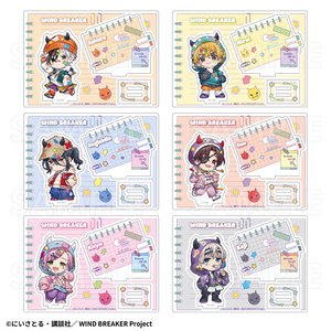【2026年8月下旬発売】TVアニメ「WIND BREAKER」【でびデコパーカー】ちびキャラver.　アクリルスタンド（全11種）