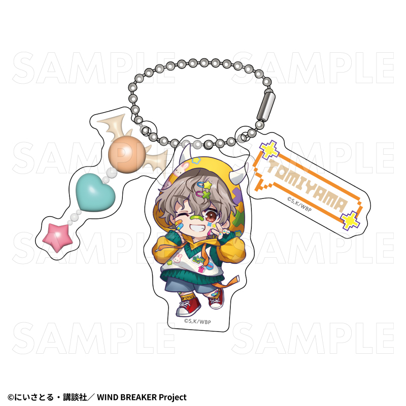 【2026年8月下旬発売】TVアニメ「WIND BREAKER」【でびデコパーカー】ちびキャラver. アクリルキーホルダー(全11種)