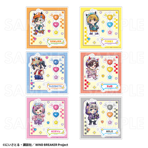 【2026年8月下旬発売】TVアニメ「WIND BREAKER」【でびデコパーカー】ちびキャラver.　アクリルキーホルダー（全11種）