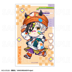 【2026年8月下旬発売】TVアニメ「WIND BREAKER」【でびデコパーカー】ちびキャラver.　トレーディングミニブロマイド（全11種）