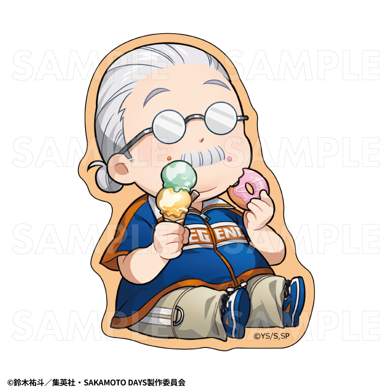 【2026年9月下旬発売】TVアニメ『SAKAMOTO DAYS』【Y2K】ちびキャラver.　ダイカットステッカー（全6種）
