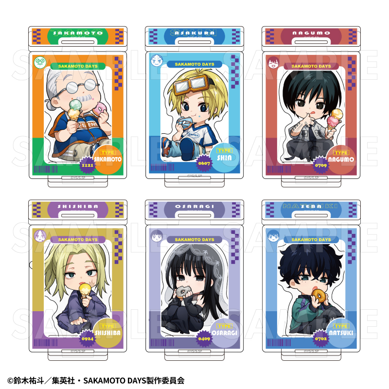 【2026年9月下旬発売】TVアニメ『SAKAMOTO DAYS』【Y2K】ちびキャラver. アクリルスタンド(全6種)