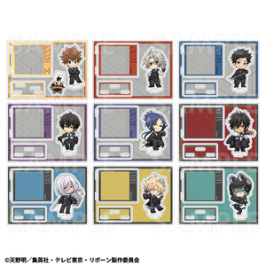 【2026年9月下旬発売】TVアニメ『家庭教師ヒットマンREBORN!』【BATTLE MODE BLACK】ちびキャラver.　アクリルスタンド（全9種）