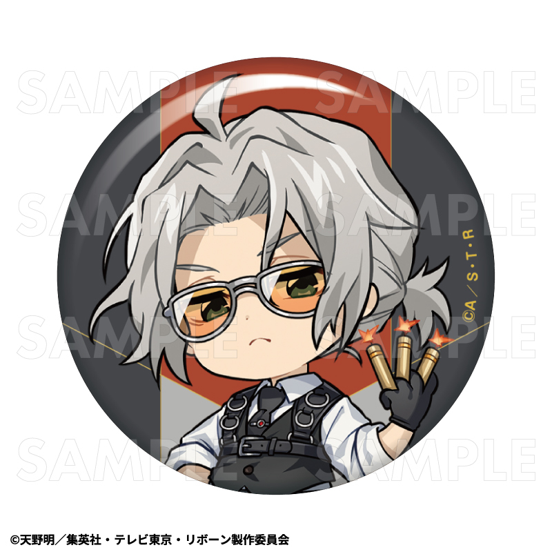 【2026年9月下旬発売】TVアニメ『家庭教師ヒットマンREBORN!』【BATTLE MODE BLACK】ちびキャラver.　トレーディング缶バッジ（全10種）