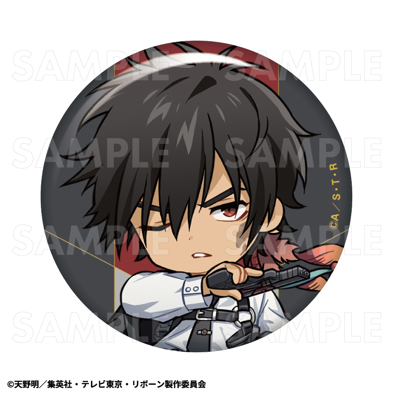 【2026年9月下旬発売】TVアニメ『家庭教師ヒットマンREBORN!』【BATTLE MODE BLACK】ちびキャラver.　トレーディング缶バッジ（全10種）