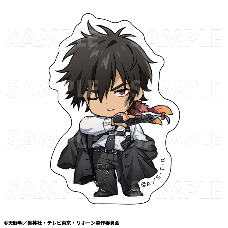 【2026年9月下旬発売】TVアニメ『家庭教師ヒットマンREBORN!』【BATTLE MODE BLACK】ちびキャラver.　トレーディングダイカットステッカー（全10種）