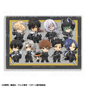 【2026年9月下旬発売】TVアニメ『家庭教師ヒットマンREBORN!』【BATTLE MODE BLACK】ちびキャラver.　アクリルボード（全1種）
