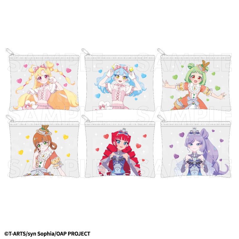 【2026年10月下旬発売】おねがいアイプリ クリアポーチ(全6種)
