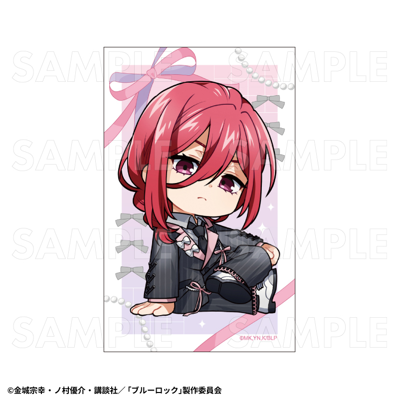 【2026年10月下旬発売】TVアニメ『ブルーロック』バレエコアStyle ちびキャラver. トレーディングミニブロマイド(全12種)