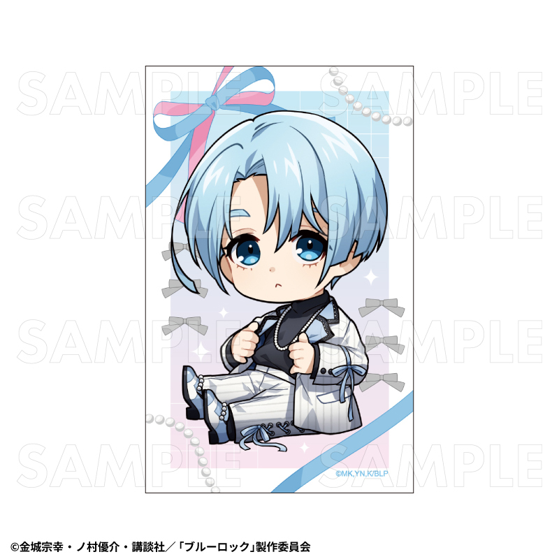 【2026年10月下旬発売】TVアニメ『ブルーロック』バレエコアStyle ちびキャラver. トレーディングミニブロマイド(全12種)