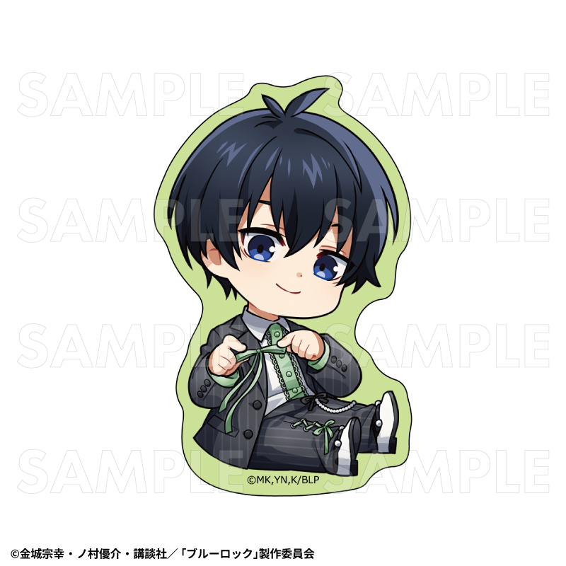 【2026年10月下旬発売】TVアニメ『ブルーロック』バレエコアStyle ちびキャラver. ダイカットステッカー(全12種)