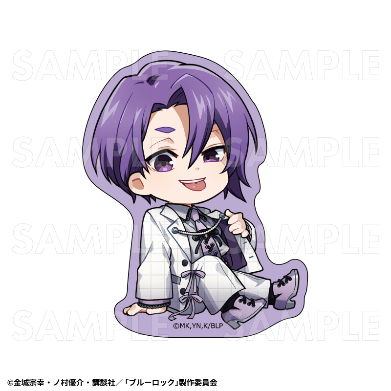 【2026年10月下旬発売】TVアニメ『ブルーロック』バレエコアStyle ちびキャラver. ダイカットステッカー(全12種)