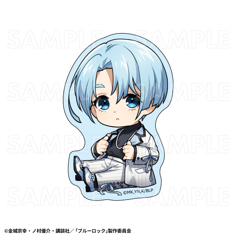 【2026年10月下旬発売】TVアニメ『ブルーロック』バレエコアStyle ちびキャラver. ダイカットステッカー(全12種)