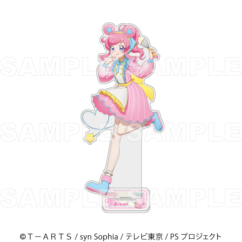 【2026年11月下旬発売】『プリティーシリーズ15周年』【マスコット風コーデ】　特大アクリルスタンド（全7種）
