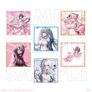 アクリル色紙／米白粕画集発売記念グッズ（全6種）