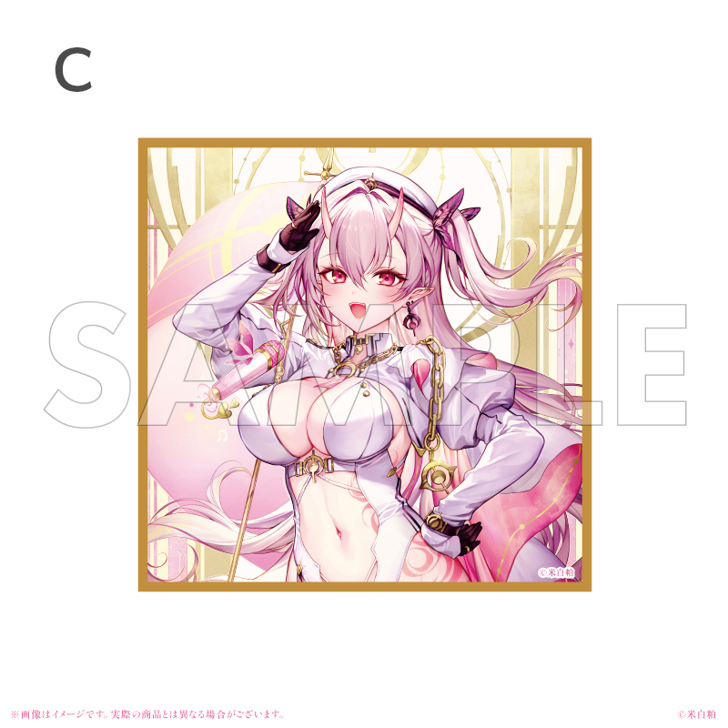 アクリル色紙/米白粕画集発売記念グッズ(全6種)