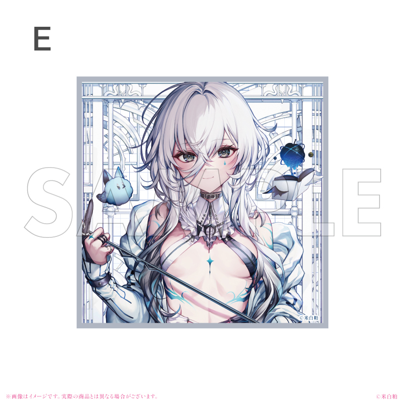アクリル色紙/米白粕画集発売記念グッズ(全6種)