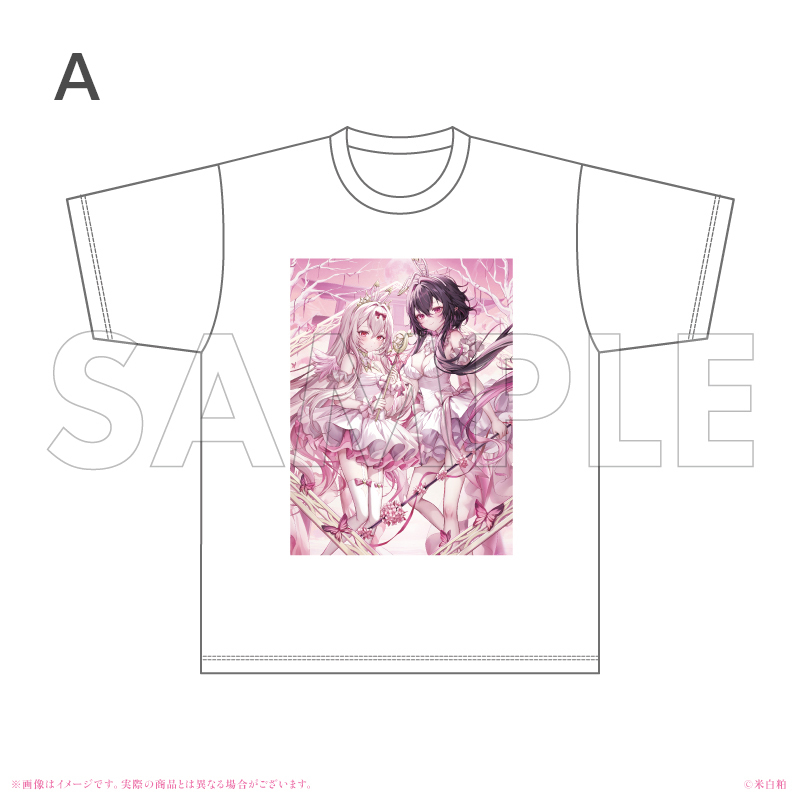 Tシャツ／米白粕画集発売記念グッズ（全2種）