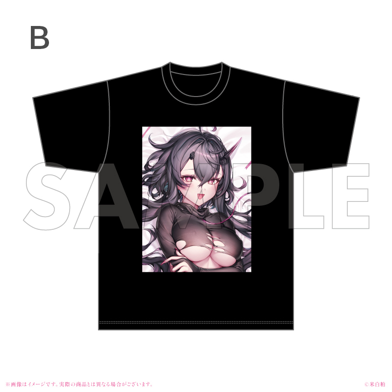 Tシャツ／米白粕画集発売記念グッズ（全2種）