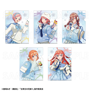 【2026年12月下旬発売】TVスペシャルアニメ『五等分の花嫁＊』ウインターMode　クリアファイル（全5種）
