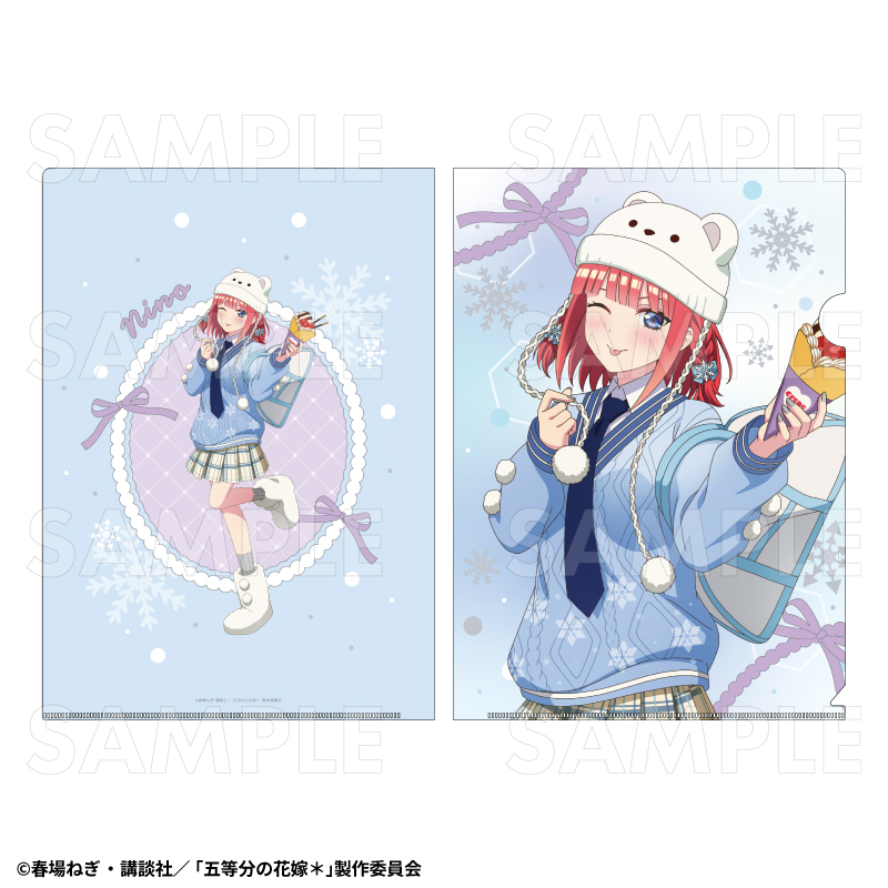 【2026年12月下旬発売】TVスペシャルアニメ『五等分の花嫁＊』ウインターMode　クリアファイル（全5種）
