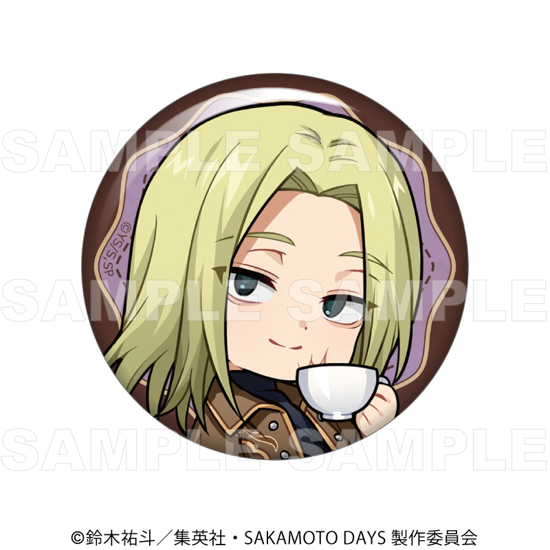 【2026年12月下旬発売】TVアニメ『SAKAMOTO DAYS』【Vintage Style】ちびキャラver. トレーディング缶バッジ(全6種)