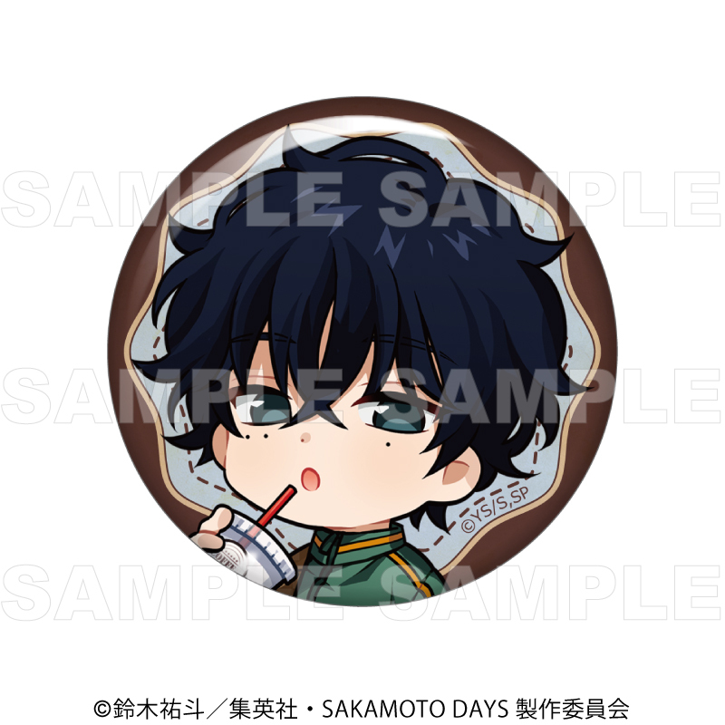 【2026年12月下旬発売】TVアニメ『SAKAMOTO DAYS』【Vintage Style】ちびキャラver. トレーディング缶バッジ(全6種)