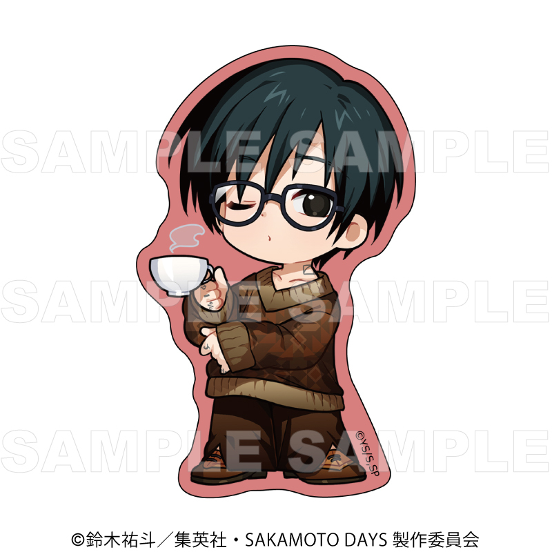 【2026年12月下旬発売】TVアニメ『SAKAMOTO DAYS』【Vintage Style】ちびキャラver. ダイカットステッカー(全6種)
