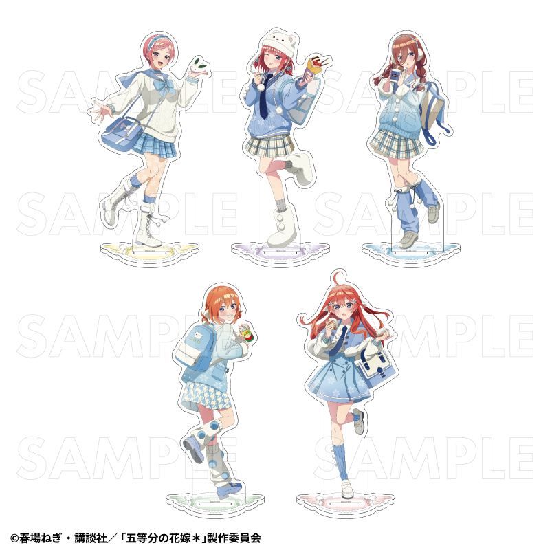 【2026年12月下旬発売】TVスペシャルアニメ『五等分の花嫁*』ウインターMode アクリルスタンド(全5種)