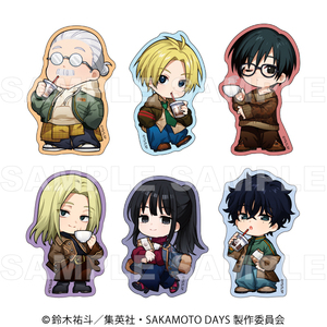 【2026年12月下旬発売】TVアニメ『SAKAMOTO DAYS』【Vintage Style】ちびキャラver.　ダイカットステッカー（全6種）