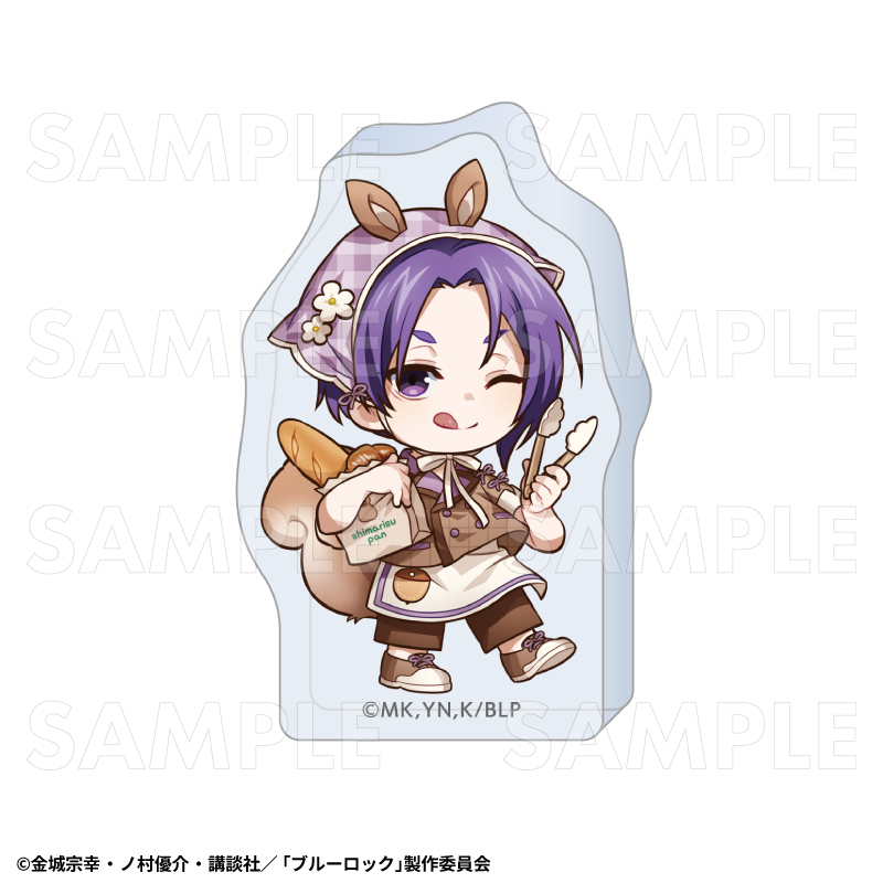 【2027年1月下旬発売】TVアニメ『ブルーロック』どんぐりベーカリー　アクリルブロック（全9種）