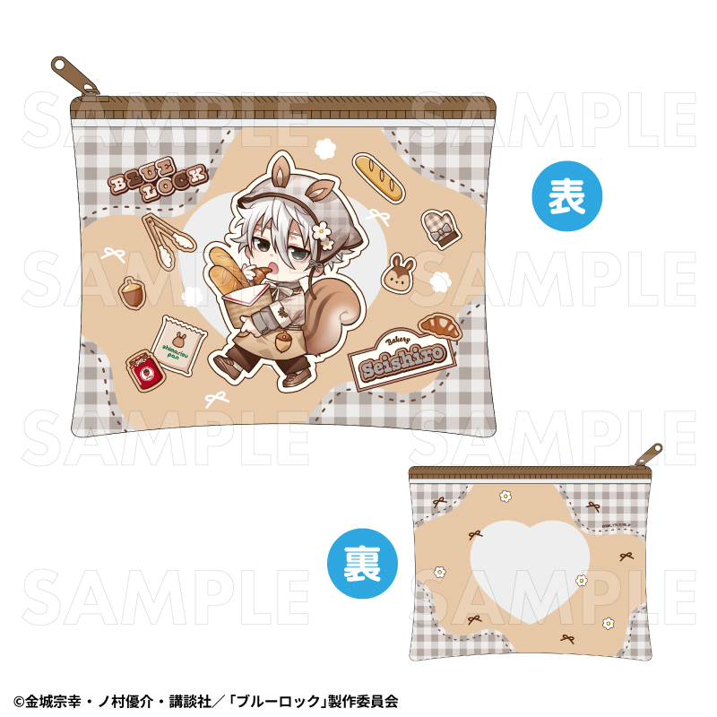 【2027年1月下旬発売】TVアニメ『ブルーロック』どんぐりベーカリー　クリアポーチ（全9種）