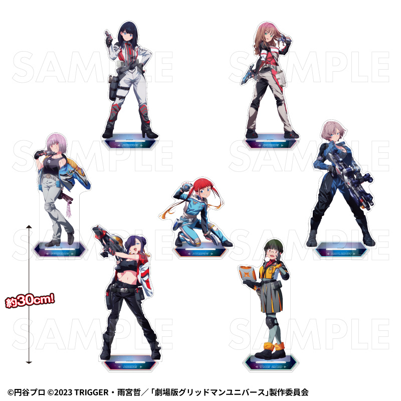 【2027年1月下旬発売】『グリッドマン ユニバース』平成防衛隊ヒロインズ　特大アクリルスタンド（全7種）