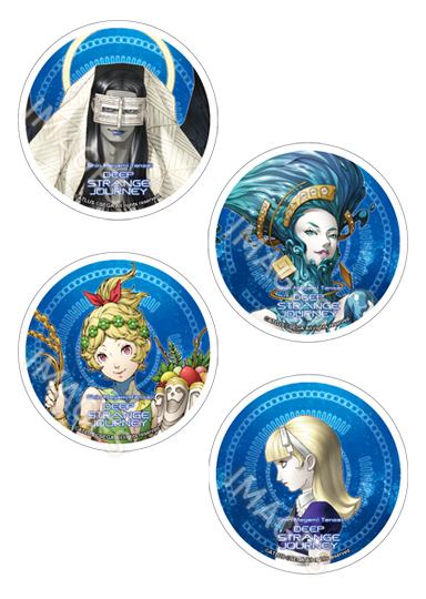 真・女神転生 DEEP STRANGE JOURNEY 仲魔アクリルコースター vol.1 全16種