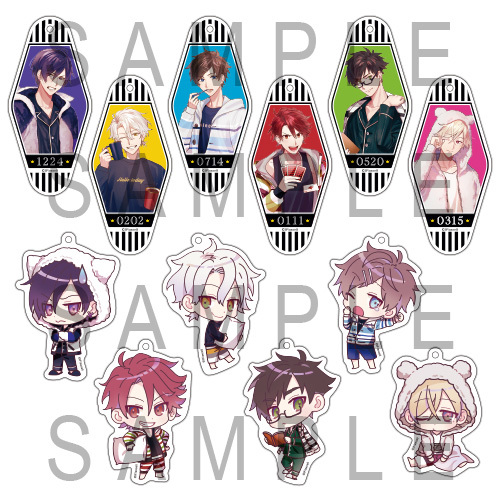 俺様レジデンス トレーディングアクリルキーホルダー2019