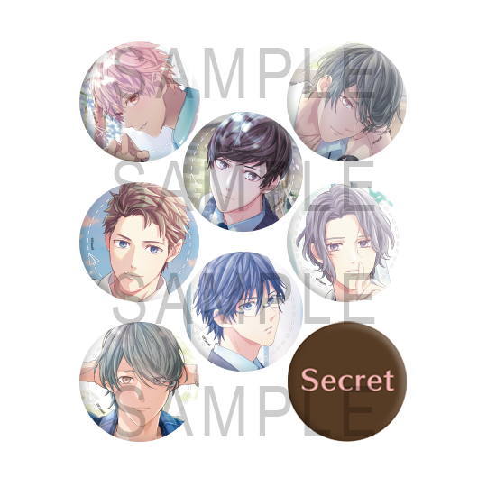 恋色始標 Sweet Days トレーディング缶バッジ2018