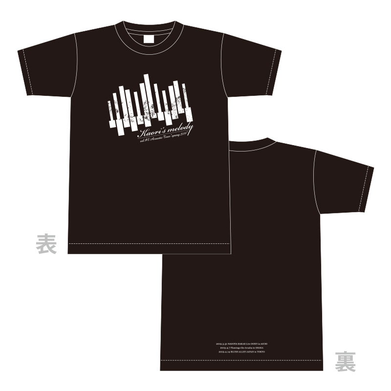 Kaori's melody vol.#5 Acoustic Tour “spring 2019” Tシャツ