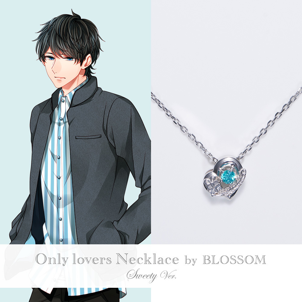【受注生産限定】おとどけカレシ Only lovers Necklace by BLOSSOM ②東城 葵(Mint)/Sweety Ver.