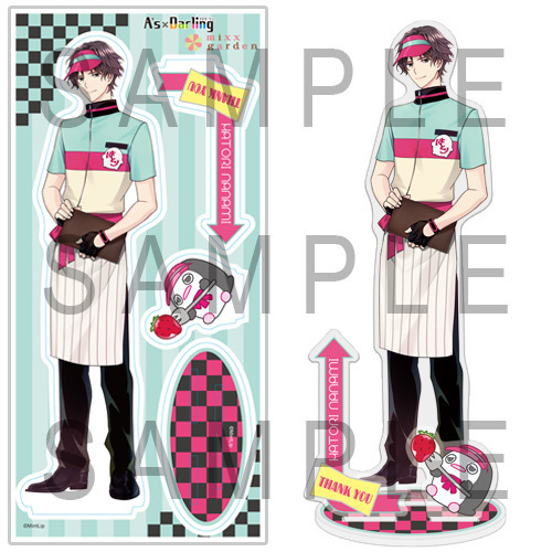 【復刻】A's×Darilng 撮り下ろしアクリルスタンド -ミックスガーデン-/③七海羽鳥