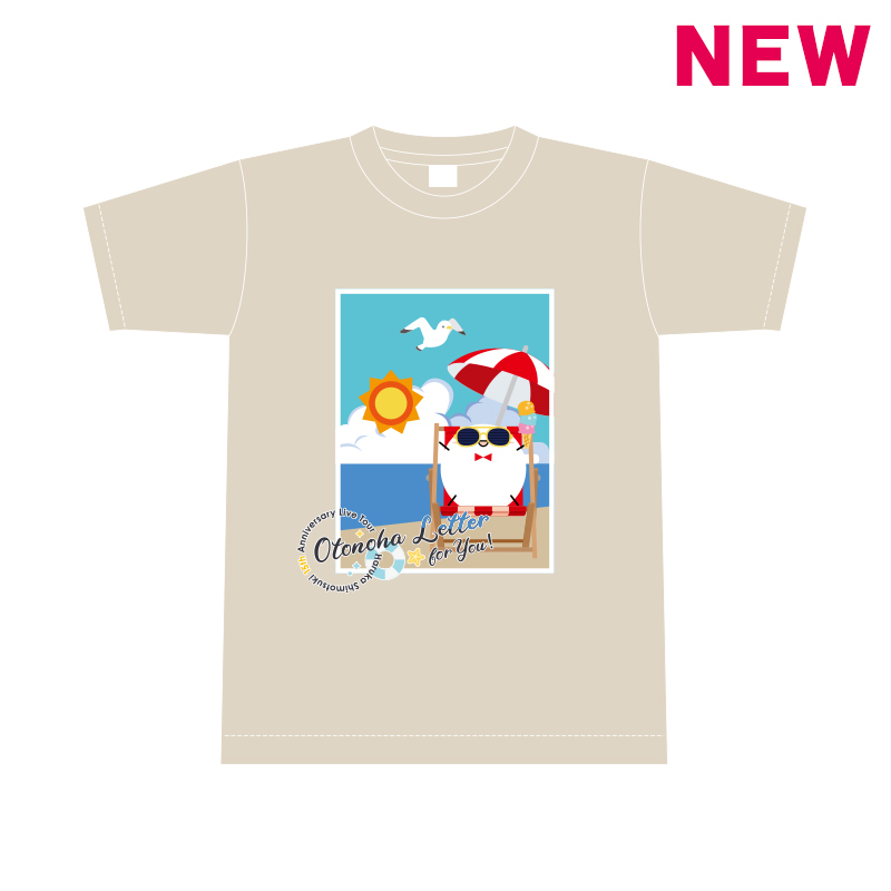 【霜月はるか】15周年記念全国ツアー サマーシモツキンカラーTシャツ ビーチリゾート