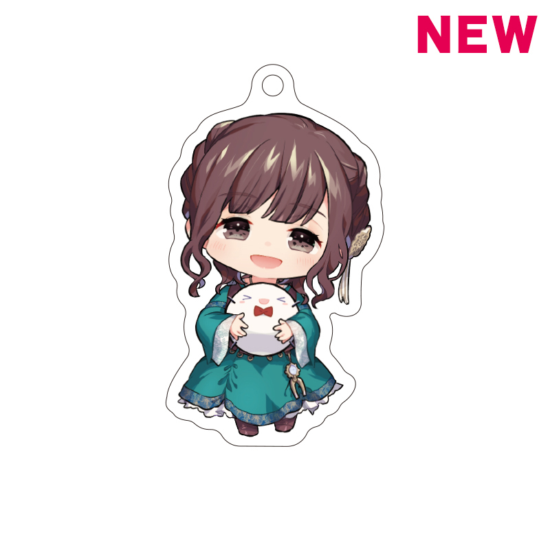 【霜月はるか】ちびキャラしもつきん アクリルキーホルダー