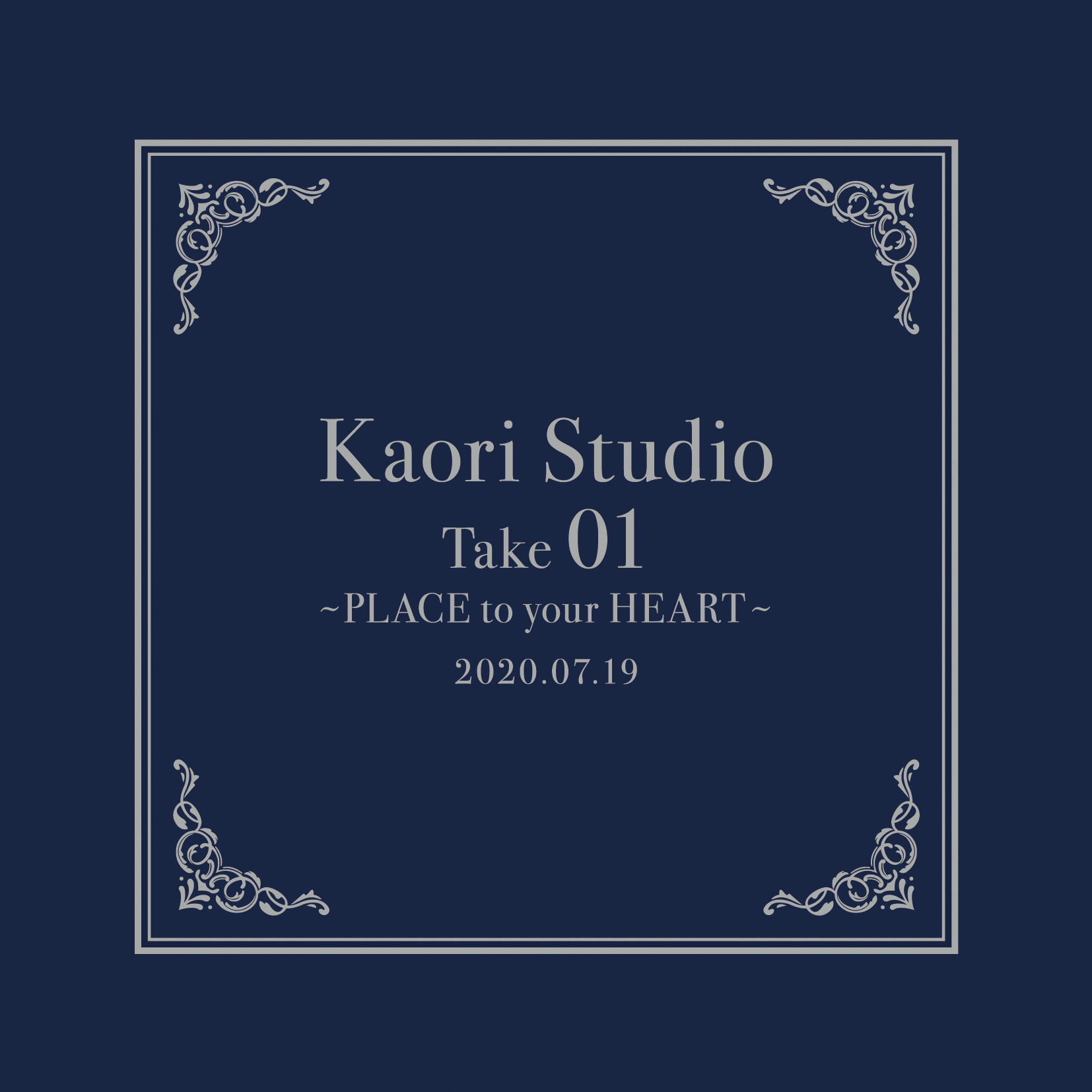 CD【織田かおり】Kaori Studio Take 01 ~PLACE to your HEART~